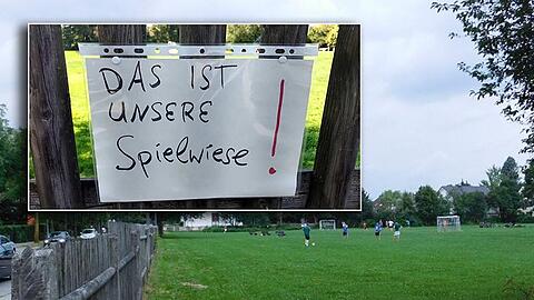 Bei den Truderingern gärt es weiterhin: Sie wollen die Wiese komplett erhalten.