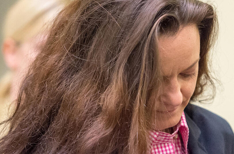 Die Angeklagte Beate Zschäpe. (Symbolbild)