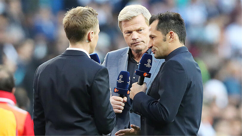 Bald gemeinsam für den FC Bayern? Oliver Kahn (Mi.) und Hasan Salihamidzic.