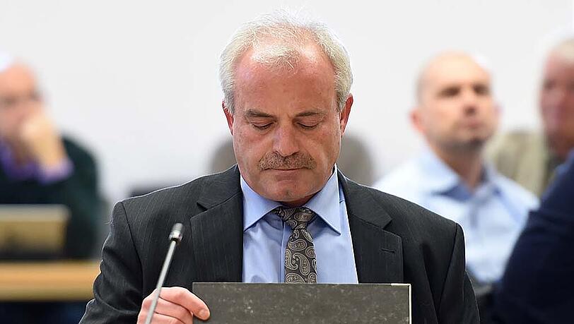 Der Hauptzeuge im Untersuchungsausschuss "Labor": Kriminalhauptkommissar Stephan Sattler Der Hauptzeuge im Untersuchungsausschuss "Labor": Kriminalhauptkommissar Stephan Sattler