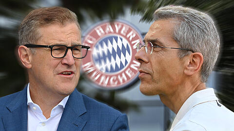 Vorstandsvorsitzender Jan Christian Dreesen und Finanzboss Michael Diederich.