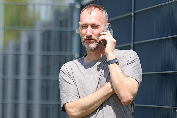 Campus-Chef Jochen Sauer.