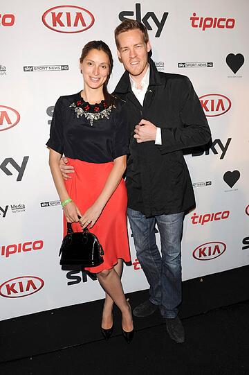 Herbert Kloiber und Freundin Julia.
