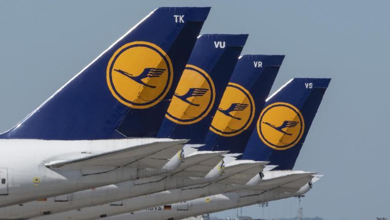 Stillgelegte Passagiermaschine der Lufthansa auf dem Flughafen Frankfurt. Stillgelegte Passagiermaschine der Lufthansa auf dem Flughafen Frankfurt.