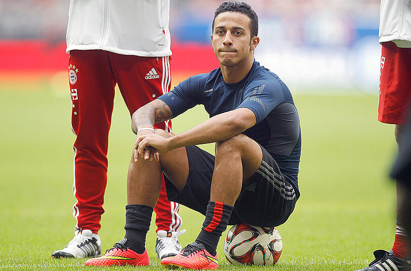 Thiago steht erstmals seit dem 34.Spieltag der Vorsaison wieder im Kader des FC Bayern.
