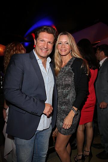 Francis Fulton-Smith mit Ehefrau Verena Klein im P1 bei "Movie meets Media"