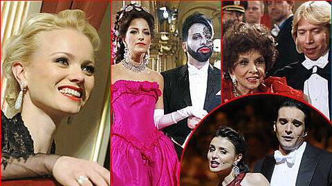 Topmodel Franziska Knuppe, Harald Glööckler mit Prinzessin Xenia von Sachsen und Gina Lollobrigida: Alle Bilder vom Wiener Opernball gibt's hier!
