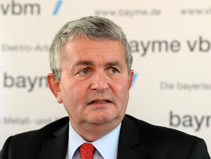 Bertram Brossardt, Hauptgeschäftsführer der Vereinigung der Bayerischen Wirtschaft. Foto: picture alliance / dpa / Archivbild