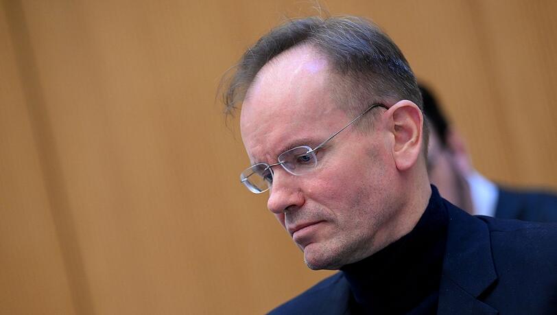 Der frühere Wirecard-Vorstandschef Markus Braun beim Wirecard-Prozess im Gerichtssaal.