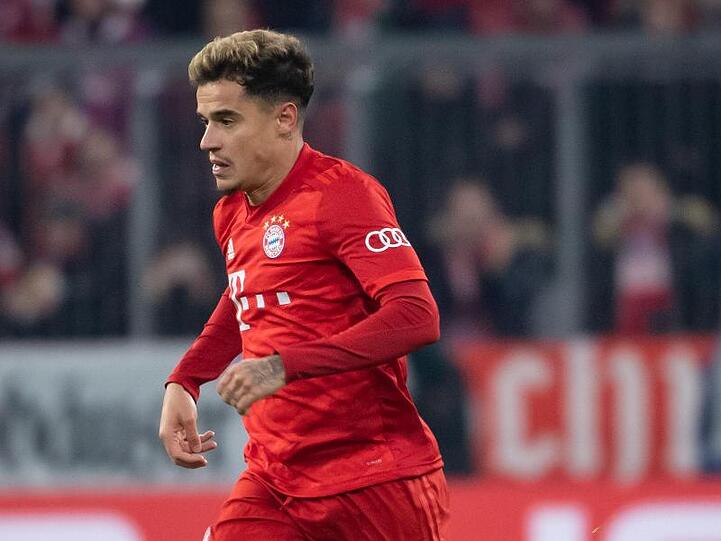 Bayern München, Philippe Coutinho von München spielt den Ball. Foto: Sven Hoppe/dpa/Archivbild