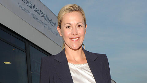 Bettina Wulff macht sich für das Tragen von Fahrradhelmen stark.