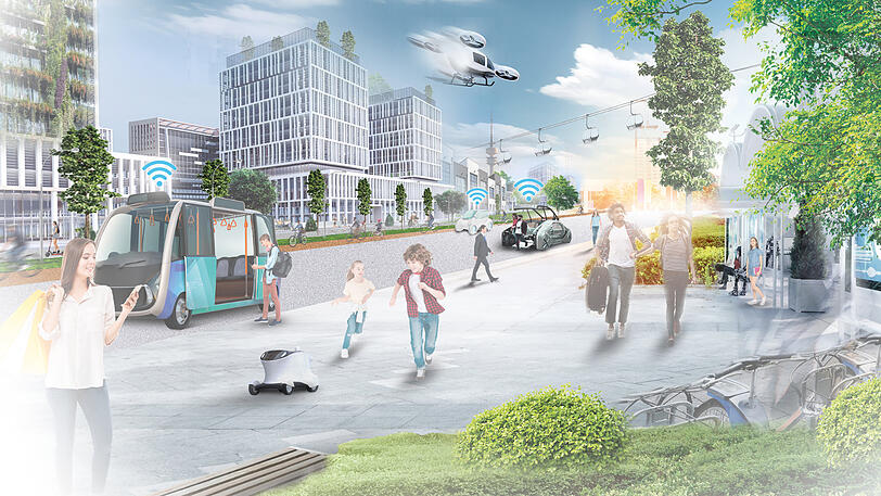 Seilbahnen, Autonome Busse, Roboter: Die Mobilität der Zukunft wird sich verändern.