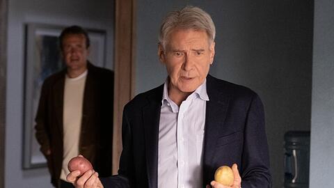 "Shrinking" mit Jason Segel (li.) und Harrison Ford.