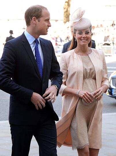 Weitere Bilder von Herzogin Kate, Prinz William und ihren ersten Sohn, dem kleinen Prinz George.