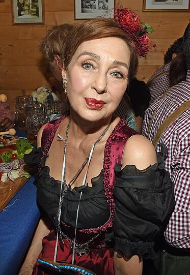 Christine Kaufmann auf dem Oktoberfest 2015