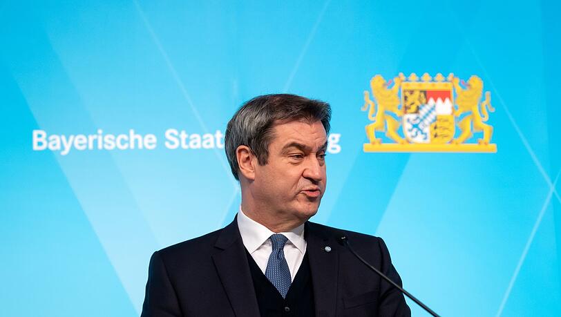 Nur ein knappes Drittel gab an, mit Markus Söders Arbeit zufrieden zu sein.