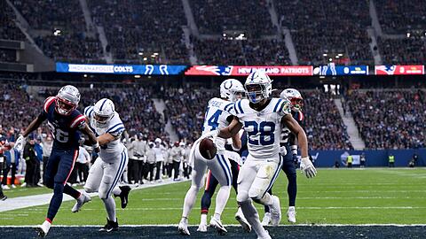 Jonathan Taylor erzielte den einzigen Touchdown der Partie.