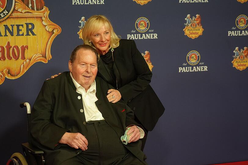 Ottfried Fischer mit Ehefrau Simone.