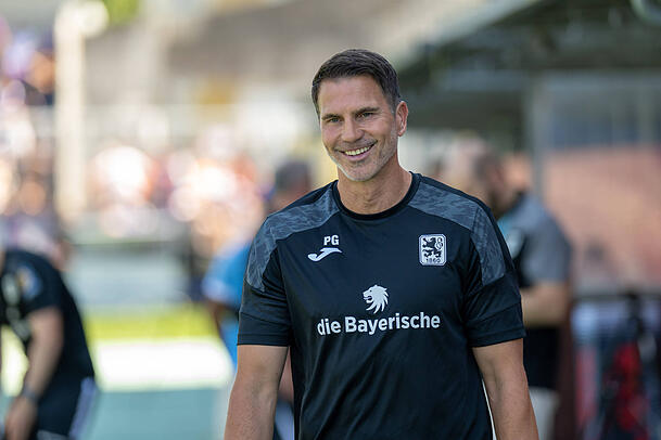 Trainer des TSV 1860: Patrick Glöckner. Trainer des TSV 1860: Patrick Glöckner.