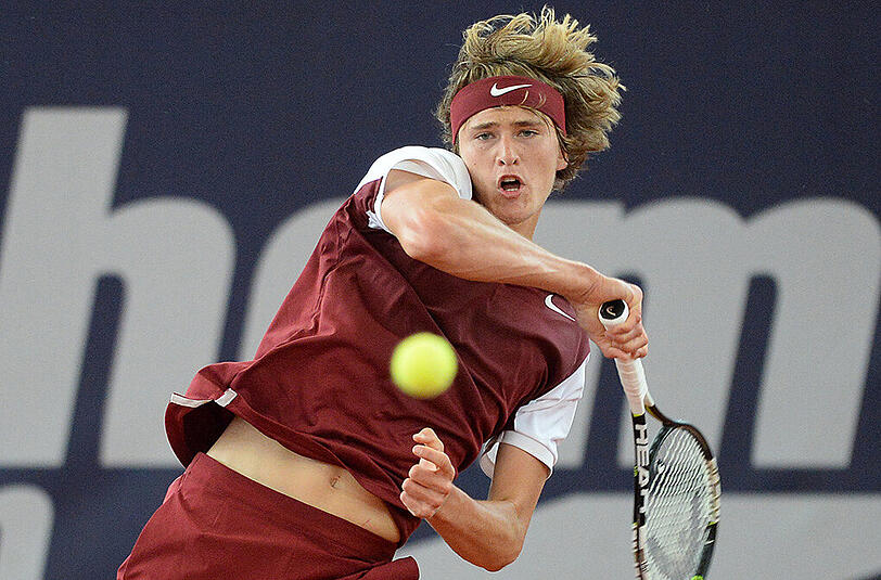 Alexander "Sascha" Zverev gilt als das derzeit größte Tennistalent in Deutschland.
