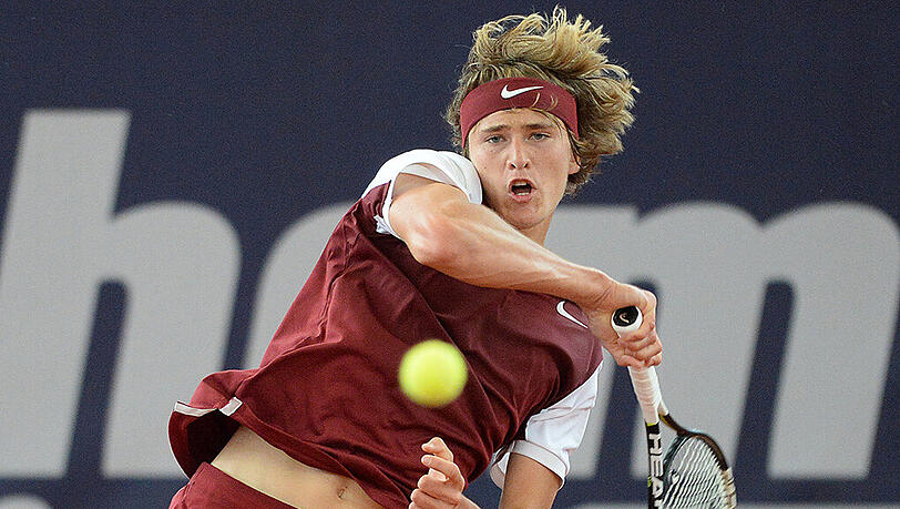 Alexander "Sascha" Zverev gilt als das derzeit größte Tennistalent in Deutschland. Alexander "Sascha" Zverev gilt als das derzeit größte Tennistalent in Deutschland.