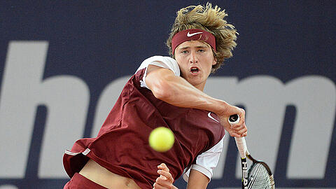 Alexander "Sascha" Zverev gilt als das derzeit größte Tennistalent in Deutschland.