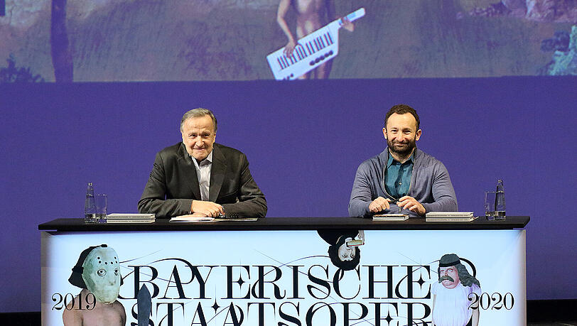 Kirill Petrenko und Nikolaus Bachler. Kirill Petrenko und Nikolaus Bachler.