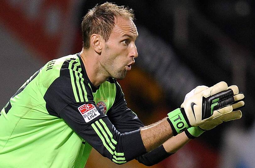 Bei Frankfurt im Gespräch: Bayern Torhüter Tom Starke