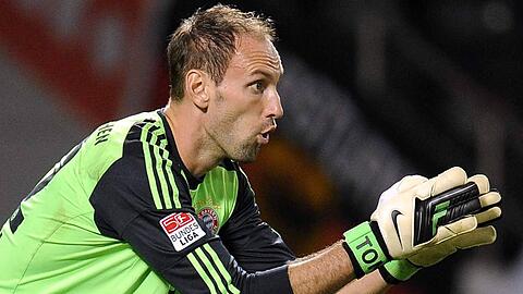 Bei Frankfurt im Gespräch: Bayern Torhüter Tom Starke