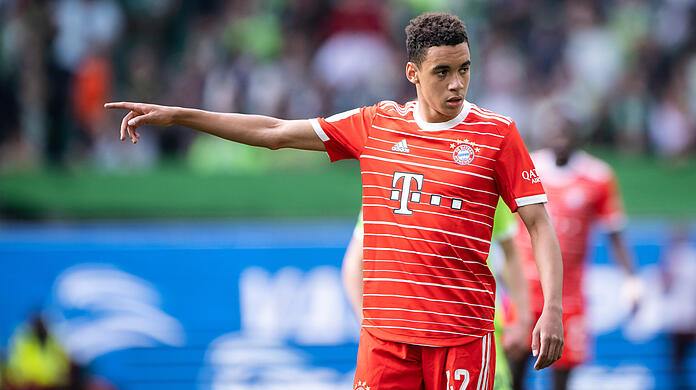 Gibt auch schon mal die Richtung vor: Jamal Musiala vom FC Bayern. (Archivbild)
