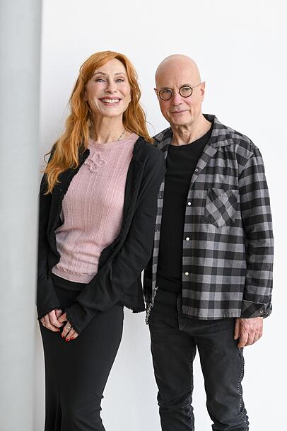 Große Liebe: Andrea Sawatzki und Christian Berkel. Große Liebe: Andrea Sawatzki und Christian Berkel.