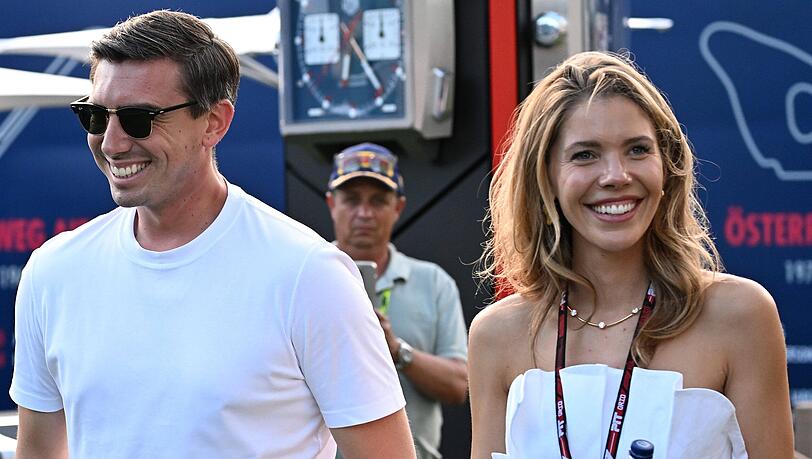 Victoria Swarovski mit Freund Mark Mateschitz.