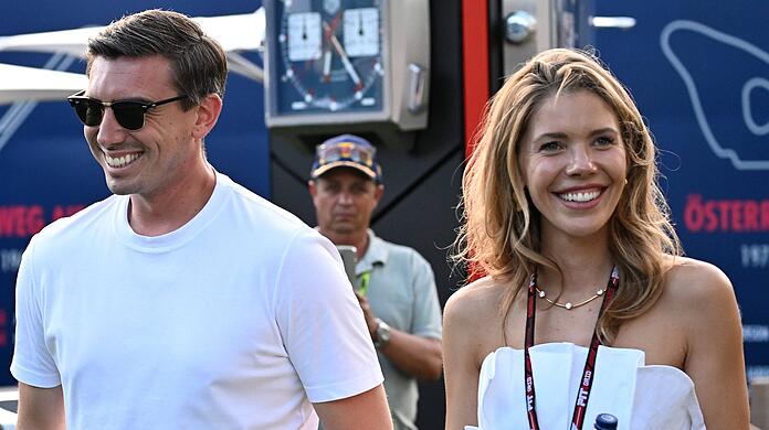 Victoria Swarovski mit Freund Mark Mateschitz.