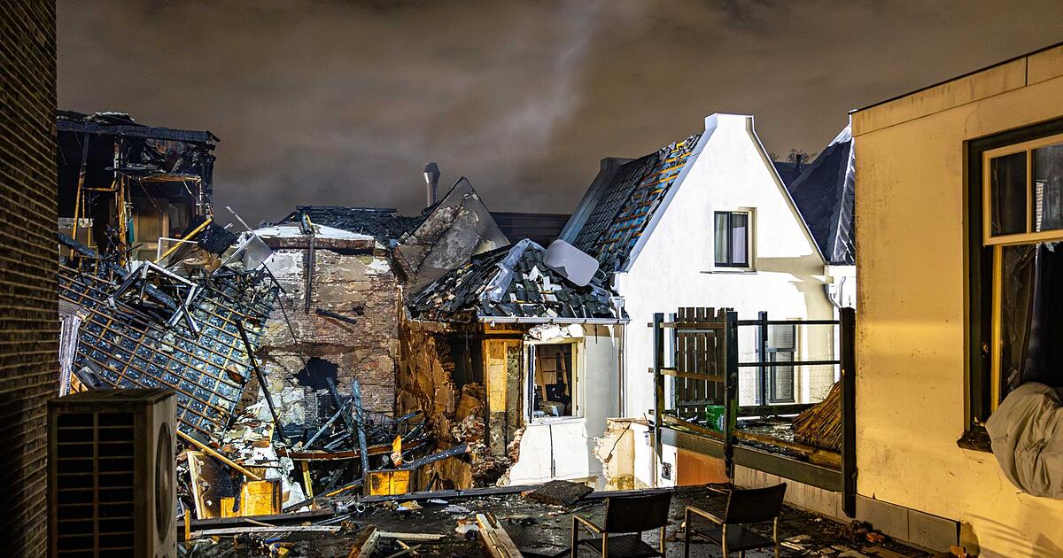 Explosion-und-Feuer-in-Utrecht-vier-Verletzte