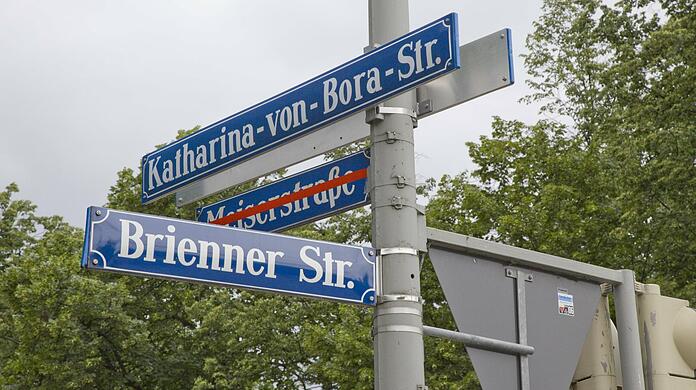 Die Meiserstraße ist in Katharina-von-Bora-Straße umbenannt worden. (Archivbild)
