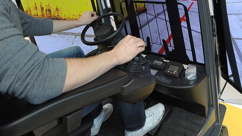 Unfall mit Gabelstapler in Heimstetten (Symbolbild)