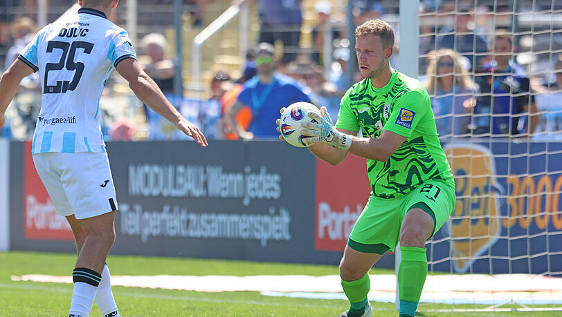 Sechzig-Keeper Thomas Dähne wünscht sich unbedingt mal wieder einen Sieg in der Fremde.