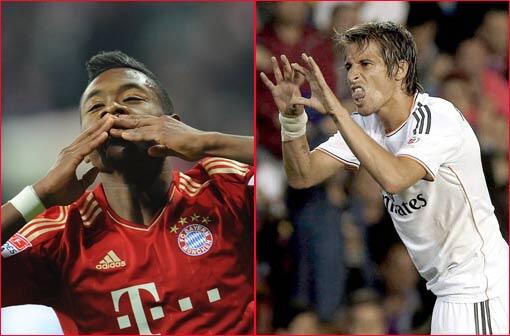 Coentrao gegen David Alaba: