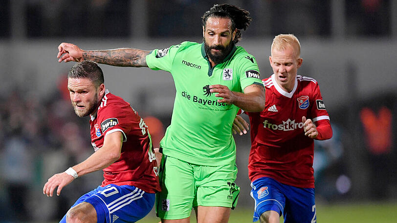 Überzeugt als uneigenütziger Angreifer: Adriano Grimaldi, Neuzugang des TSV 1860.