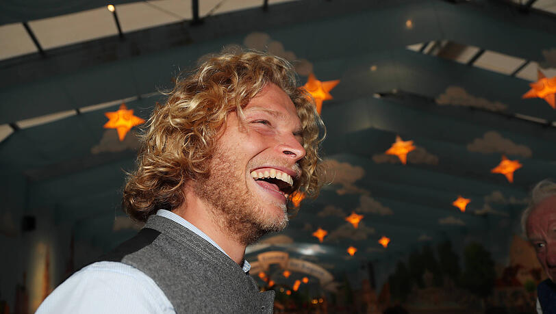 Jesper Verlaat ist vom Oktoberfest begeistert.