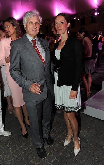 Luitpold Prinz von Bayern und Tochter Prinzessin Auguste von Bayern .