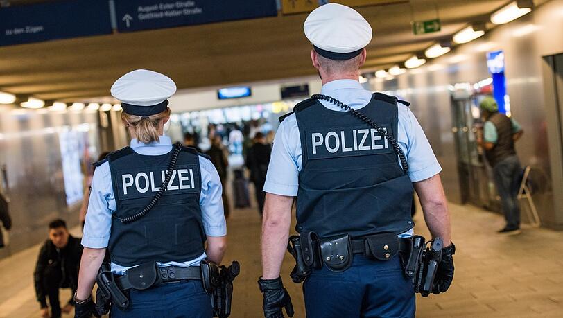 Streife der Bundespolizei im Einsatz. (Symbolbild)