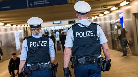 Streife der Bundespolizei im Einsatz. (Symbolbild)