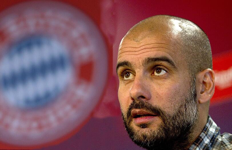 Der FC Bayern wird neuer Arbeitgeber von Pep Guardiola (Fotomontage).