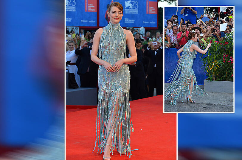 Strahlend schön: Schauspielerin Emma Stone.
