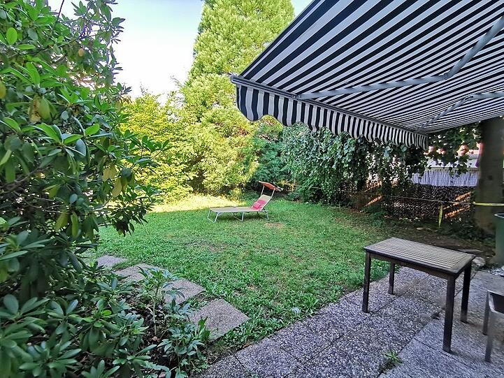 Terrasse, Garten, Grill: So lässt sich's leben.