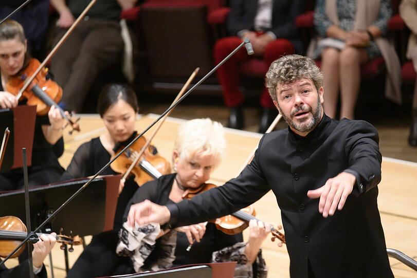 Der Dirigent Pablo Heras-Casado - hier bei einem Konzert mit den Philharmonikern vor einigen Jahren.