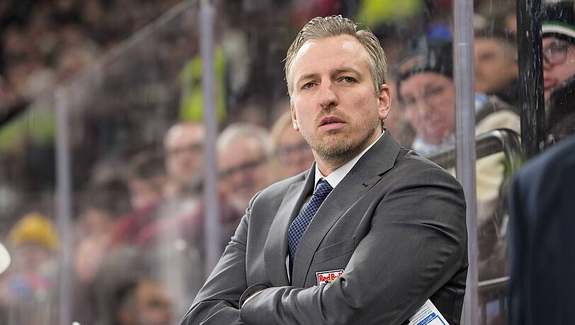 EHC-Coach Max Kaltenhauser. EHC-Coach Max Kaltenhauser.