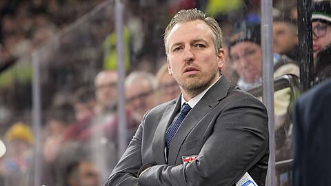 EHC-Coach Max Kaltenhauser.