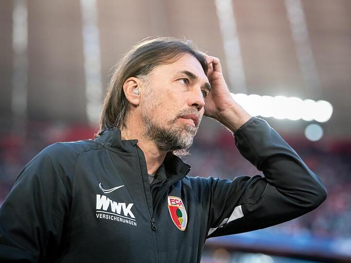 Der FC Augsburg stellte Trainer Martin Schmidt frei.